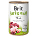 BRIT Paté & Meat Duck konzerva pro psy 400 g