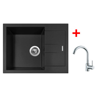 Sinks AMANDA 650 Nanoblack+MIX 35 AMANDA 650 Nanoblack+MIX 35