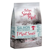 Purizon Single Meat Adult losos a špenát - bez obilovin - 4 kg