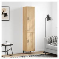 vidaXL Skříň highboard dub sonoma 34,5 x 34 x 180 cm kompozitní dřevo