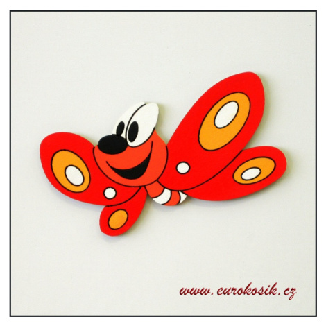 Dětská dekorace motýl 30cm
