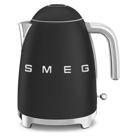 Smeg KLF03BLMEU, rychlovarná konvice, 1, 7 l, (7 šálků), 2400 W, styl 50. let, matná černá