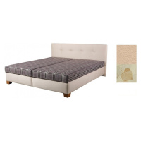 Čalouněná postel s roštem a matrací darina 180x200 - látka 167/203