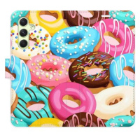 iSaprio flip pouzdro Donuts Pattern 02 pro Samsung Galaxy A54 5G