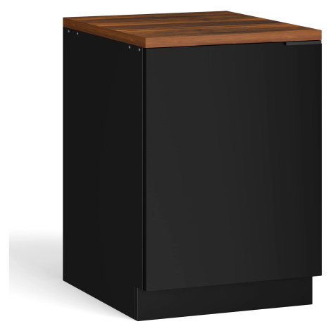 Blumfeldt WoodVista spodní skříňka dřezu, Robustní, Soft-Close závěsy, Hliníkové rukojeti