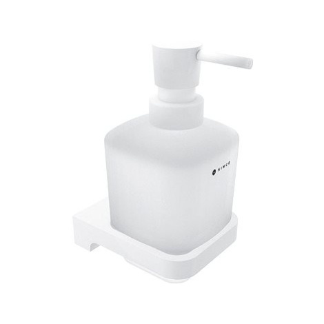 NIMCO Maya bílá dávkovač tekutého mýdla, pumpička mosaz MAB 29031C-T-05