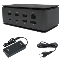 i-Tec USB4 Metal Docking station Dual 4K HDMI DP with Power Delivery 80 W + i-tec Universal Char