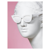 Fotografie Greek Goddess wearing sunglasses, lambada, (30 x 40 cm)