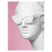 Fotografie Greek Goddess wearing sunglasses, lambada, 30 × 40 cm