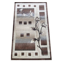 Kusový koberec Otto 02 hnědý 120 × 170 cm