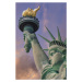 Fotografie NEW YORK CITY Statue of Liberty at sunset, Melanie Viola, 26.7 × 40 cm