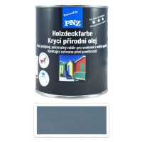 PNZ Krycí přírodní olej 0.75 l Taubenblau / Holubí modř