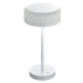 BANKAMP BANKAMP Mesh LED stolní lampa se stmívačem, bílá