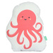 Polštářek z čisté bavlny Happynois Octopus, 40 x 30 cm