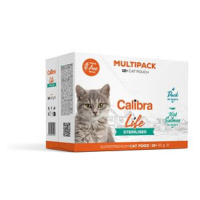 Calibra Cat Life kapsičky pro kastrované kočky multipack 12 × 85 g