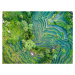 Fotografie Aerial view of Rice Terrace in Bali Indonesia, Travelstoxphoto, (40 x 30 cm)
