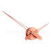 Designové nástěnné hodiny Future Time FT9650CO Hands copper 60cm