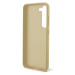 Zadní kryt Guess PC/TPU Glitter Flakes Metal Logo pro Samsung Galaxy S23, zlatá