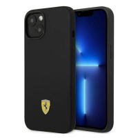 Ferrari FEHCP14SSIBK hard silikonové pouzdro iPhone 14 6.1