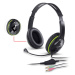 Headset Genius HS-400A (31710169100) / černá/zelená / ZÁNOVNÍ