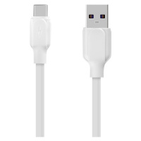 Obal:Me Simple USB-A/USB-C kabel (1m) bílý