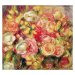 Obrazová reprodukce Roses, 1915, Pierre Auguste Renoir, 40 × 40 cm