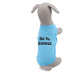 Vsepropejska Buda letní tričko pro psa Barva: Modrá, Délka zad (cm): 19, Obvod hrudníku: 25 - 30