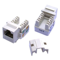 DATACOM Keystone cat6 white UTP