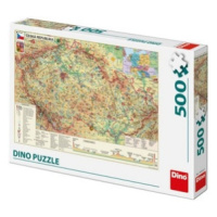 Puzzle 500 Mapa České republiky