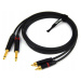 Klotz Kabel 2x Jack 6,3mm Rca Neutrik 3m