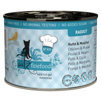 catz finefood Ragout No.613 kuřecí maso & maso z mušlí 6 × 190 g