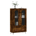 vidaXL Skříň highboard kouřový dub 69,5 x 31 x 115 cm kompozitní dřevo