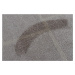 Dywany Lusczow Kusový koberec SOFT RECTANGLE béžovo-hnědý