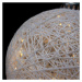 Nexos 64516 Svítící koule - 40 LED, teple bílá