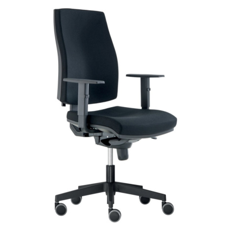 Kancelářská židle ROBORI, černá ALBA