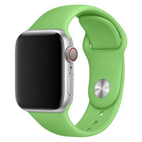 Set silikonových řemínků FIXED Silicone Strap pro Apple Watch 38/40/41 mm, zelená