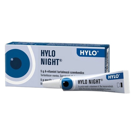 HYLO Night oční mast s vitamínem A 5g