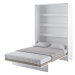 Sklápěcí postel BED CONCEPT 1 bílá/vysoký lesk, 140x200 cm