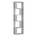 Shumee zástěna betonově šedá 45×24×159 cm dřevotříska , 800112