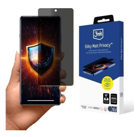 Ochranná fólie 3mk Silky Matt Privacy pro Apple iPhone 12/12 Pro