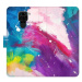 iSaprio flip pouzdro Abstract Paint 05 pro Xiaomi Redmi Note 9