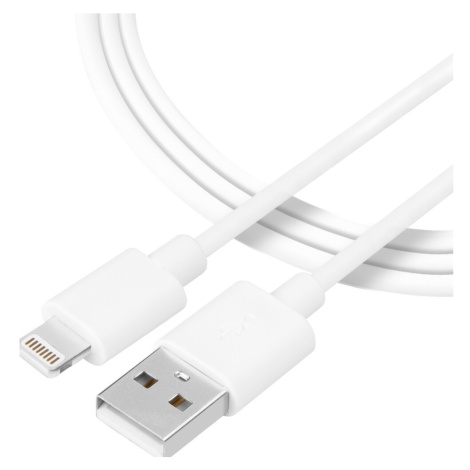 Tactical Smooth Thread Cable USB-A/Lightning 1m bílý
