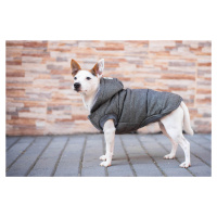 Vsepropejska Mix zimní bunda pro psa Barva: Šedá, Délka zad (cm): 41, Obvod hrudníku: 46 - 56 cm