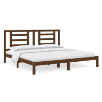 Rám postele medově hnědý masivní borovice 200 × 200 cm, 3104371