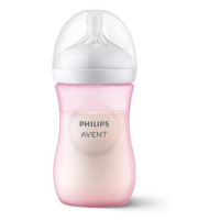 Philips AVENT Láhev Natural Response 260 ml, 1m+, růžová