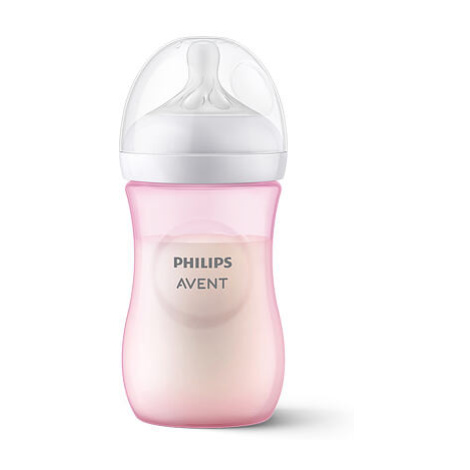 Philips AVENT Láhev Natural Response 260 ml, 1m+, růžová