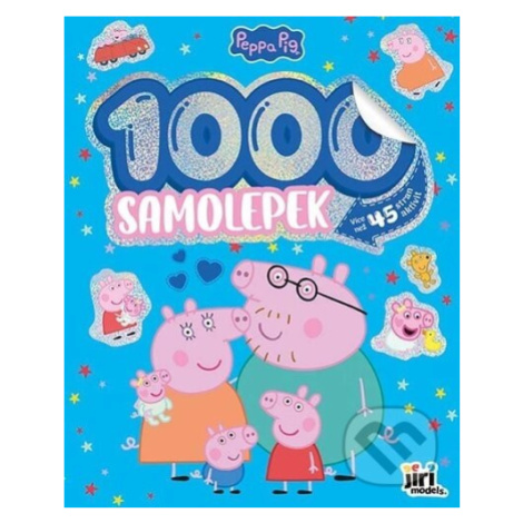 1000 samolepek s aktivitami: Prasátko Peppa - kniha z kategorie Omalovánky, vystřihovánky, papír JM - Jiří Models