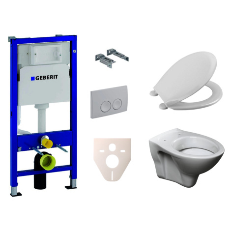 Cenově zvýhodněný závěsný WC set Geberit  + WC S-Line S-line Pro 458.103.00.1NR1