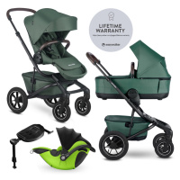 EASYWALKER - Kočárek kombinovaný Jimmey 2v1 Pine Green LITE AIR + KIDDY Evoluna i-size 2 + zákla