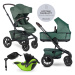 EASYWALKER - Kočárek kombinovaný Jimmey 2v1 Pine Green LITE AIR + KIDDY Evoluna i-size 2 + zákla